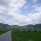 田んぼと山