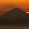 東京湾の夕日２
