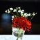 テーブルの花