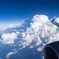 上から見る入道雲