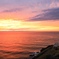 日本海に沈む夕日