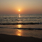 水晶浜の夕日１