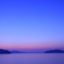 三河湾の夜明け