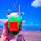 海と空とクリームソーダ