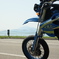 バイクと利尻富士