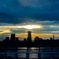 横浜の夕暮れ