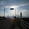 夕方の坂道