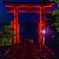 夜雨空の芦ノ湖