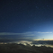 富士山8合目付近の星空