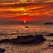 角力灘夕景