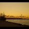 港：夕景