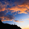 夕焼け灯台