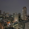 アパホテル　上層階から　夜