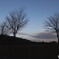 晩秋の夕空