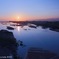 斐伊川の夜明け