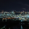 水島工業地帯の夜景