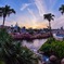 ディズニーシーの夕刻