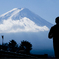 富士山と走る