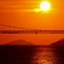 瀬戸大橋の夕景！①