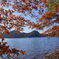紅葉の榛名湖