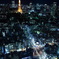 東京夜景・縦
