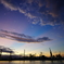 四日市コンビナート夕景