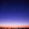 朝焼けと星たち