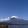 山中湖から富士山