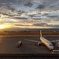 小松空港の朝