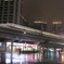 雨中、西へ