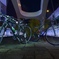 自転車をライトアップ