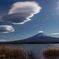 秋空に親子吊るし雲