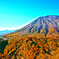 紅葉と華厳の滝