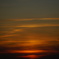 染まる雲
