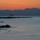 葉山の夕景