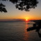 Sunset in Katsurahama bearh