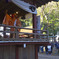 神楽と村の神社の初詣