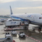 旅の一コマ　雨上がりの成田空港