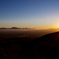 夕暮れの阿蘇五岳