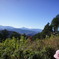 空と富士山。