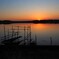 夕暮れ　Ⅲ　沈むボート
