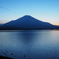山中湖の日没
