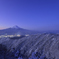 待望の雪景色なれど・・・