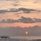 日本海に沈む夕日