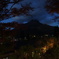 大分　由布岳　夜景