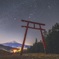 鳥居と富士山