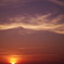 小平の夕日