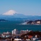 富嶽三十六景のような。