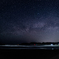 浜辺と星。