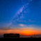 夕空の先